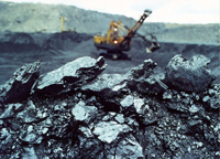 Добыча угля
